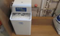 Eco-Elite in a kitchen press using granular salt.